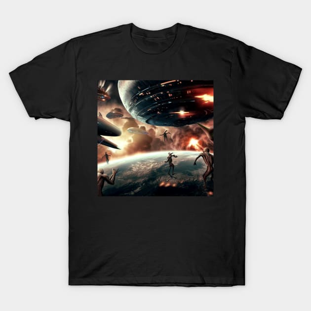 War of the Worlds. T-Shirt by Canadaman99